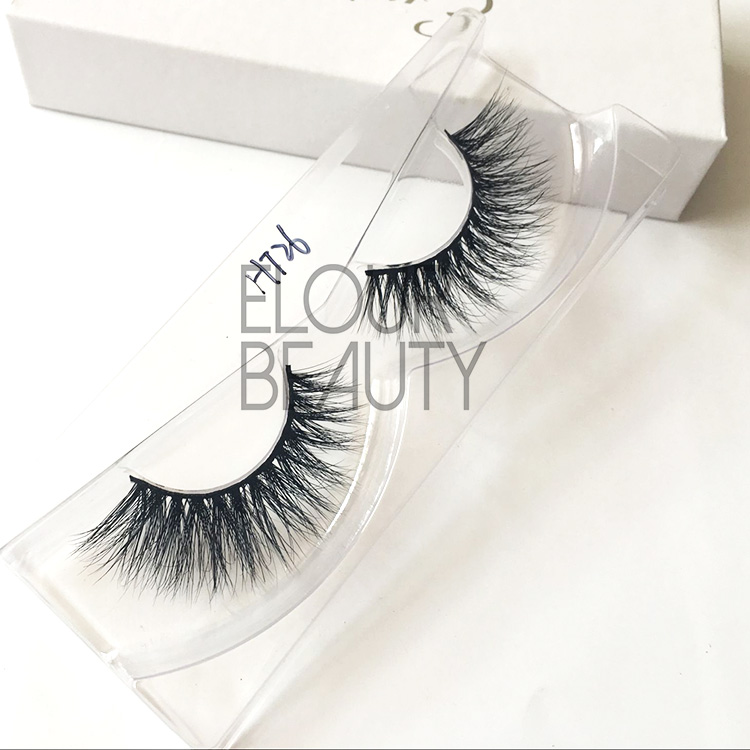 Unique design 3d mink eyelashes the beautiful eyelashes EA55